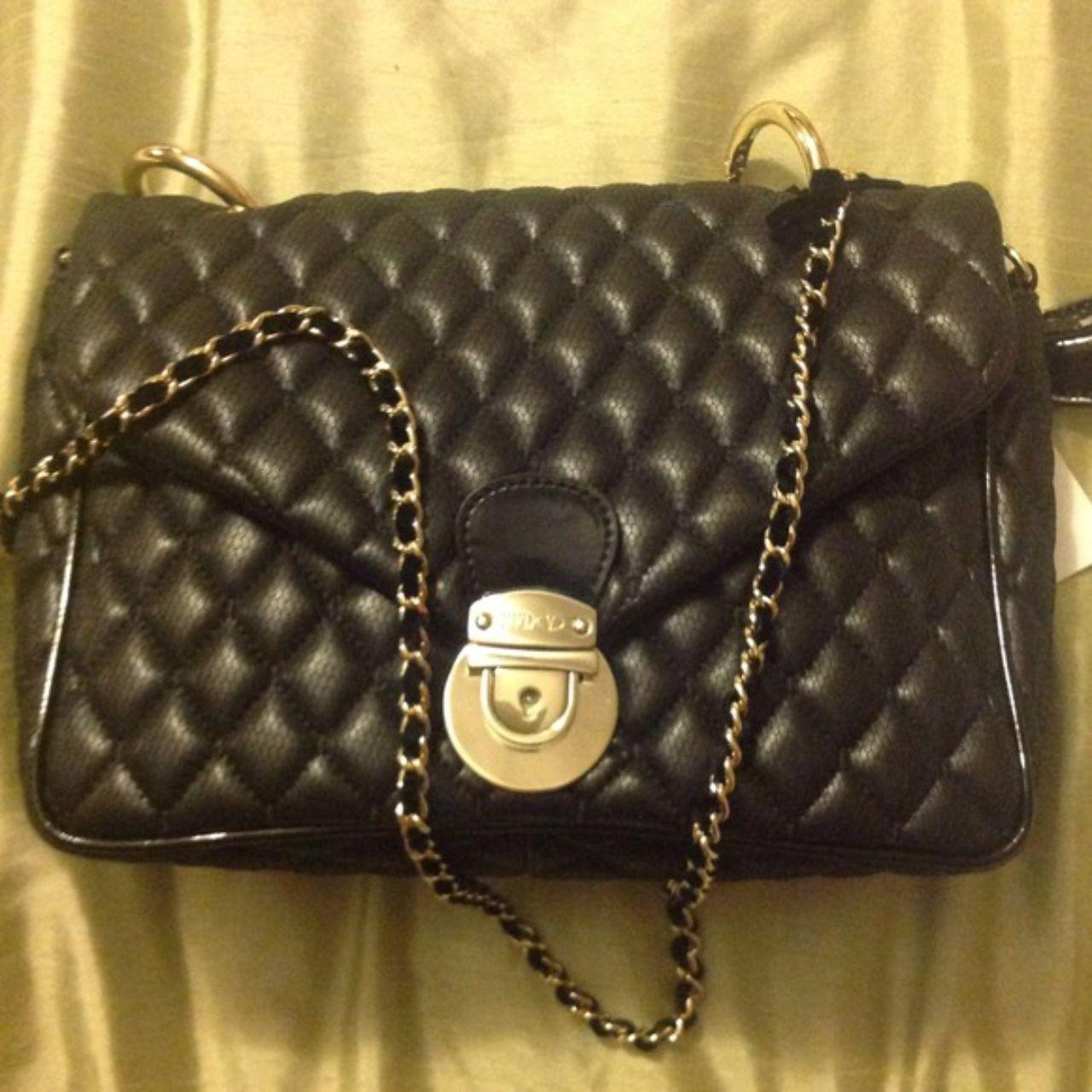VALENTINO RED LAMBSKIN FLAP