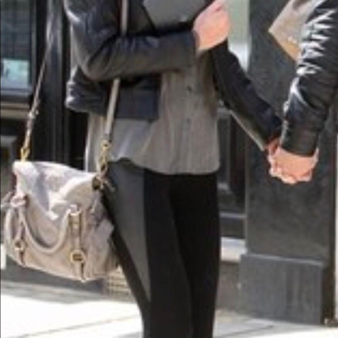 Miu Miu Vitello Lux Bow Large Leather Satchel