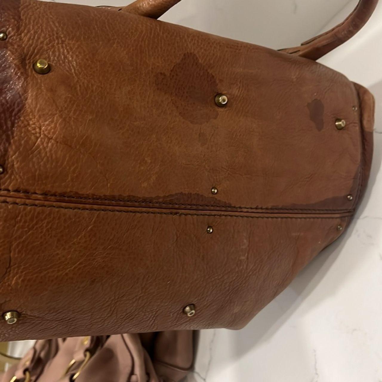 Chloe Paddington lock Light Brown & Gold Leather Shoulder Bag
