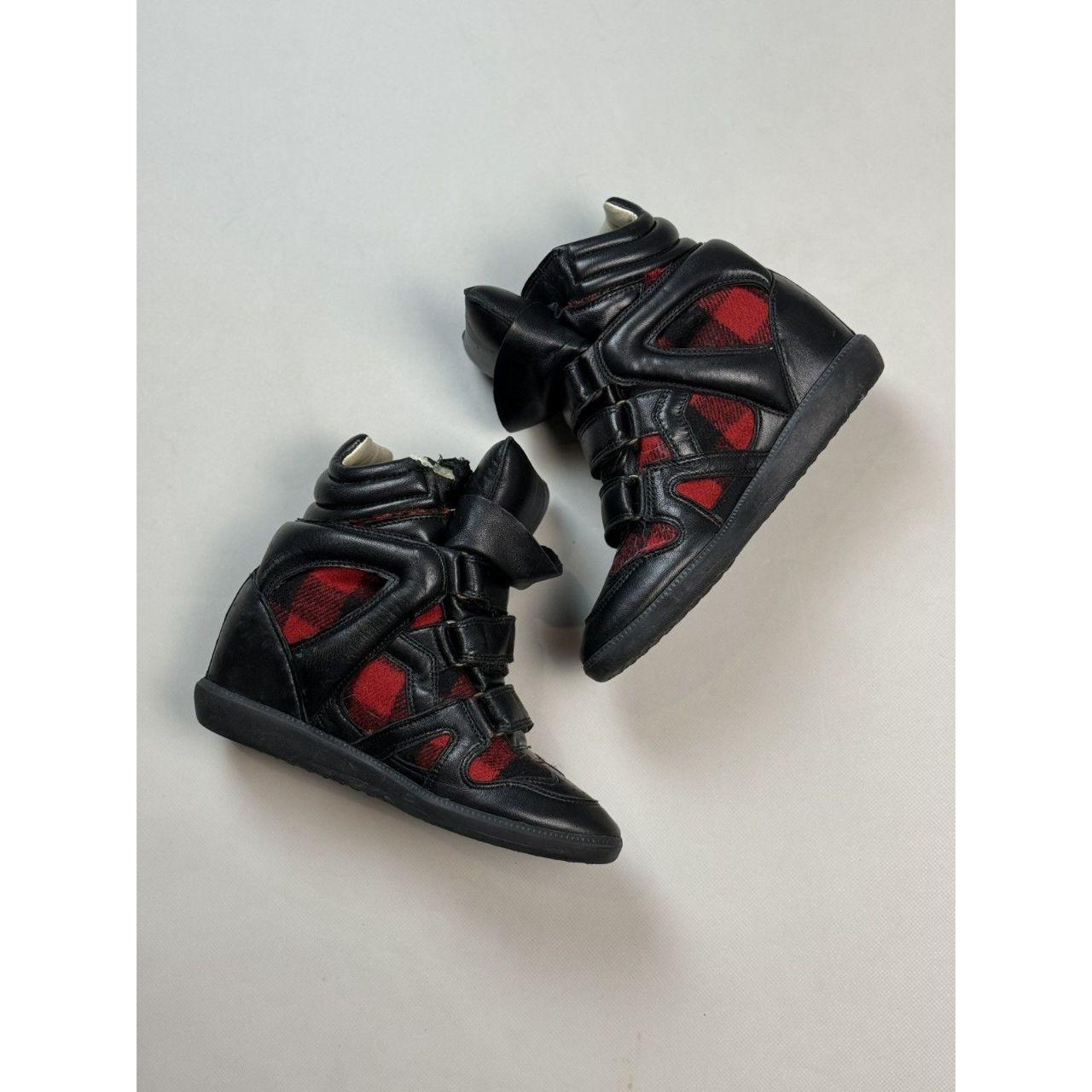 Isabel Marant Women's Black and Red Boots