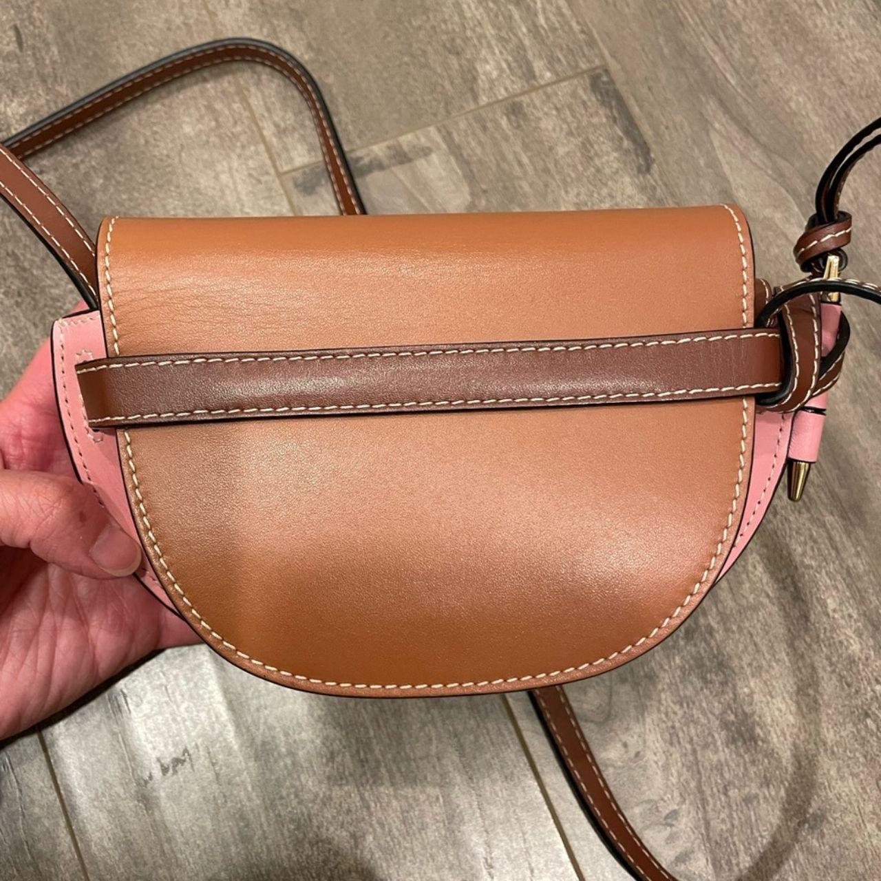 Loewe Mini Gate Pink and Brown