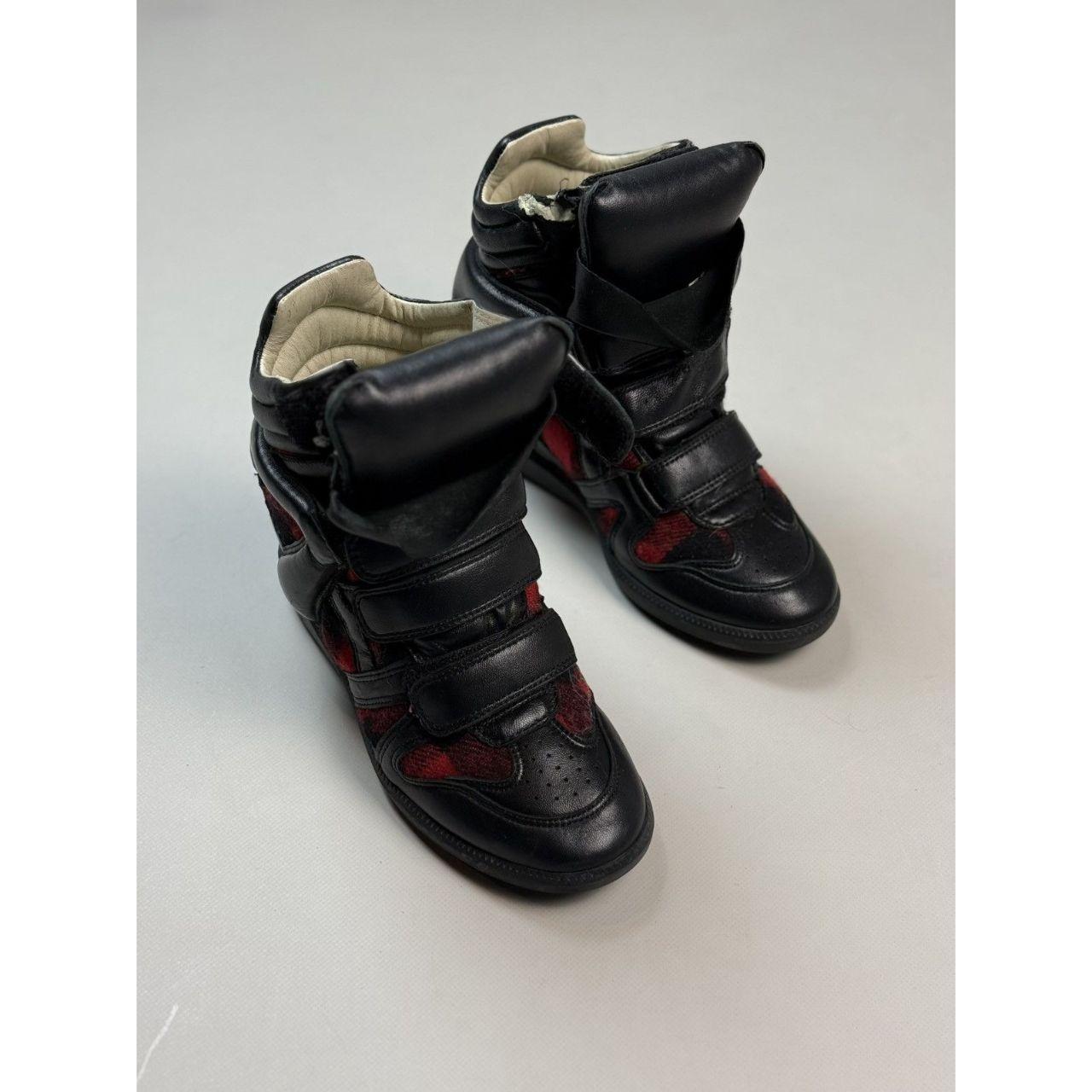 Isabel Marant Women's Black and Red Boots