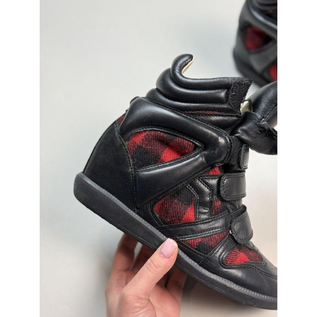 Isabel Marant Women's Black and Red Boots