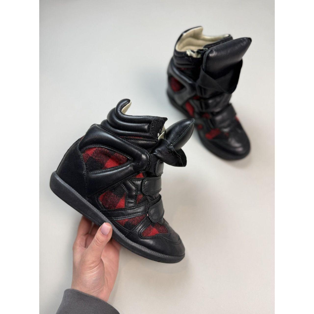 Isabel Marant Women's Black and Red Boots