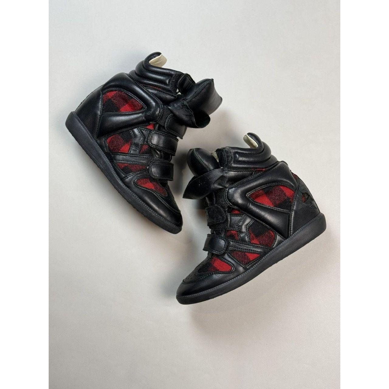 Isabel Marant Women's Black and Red Boots