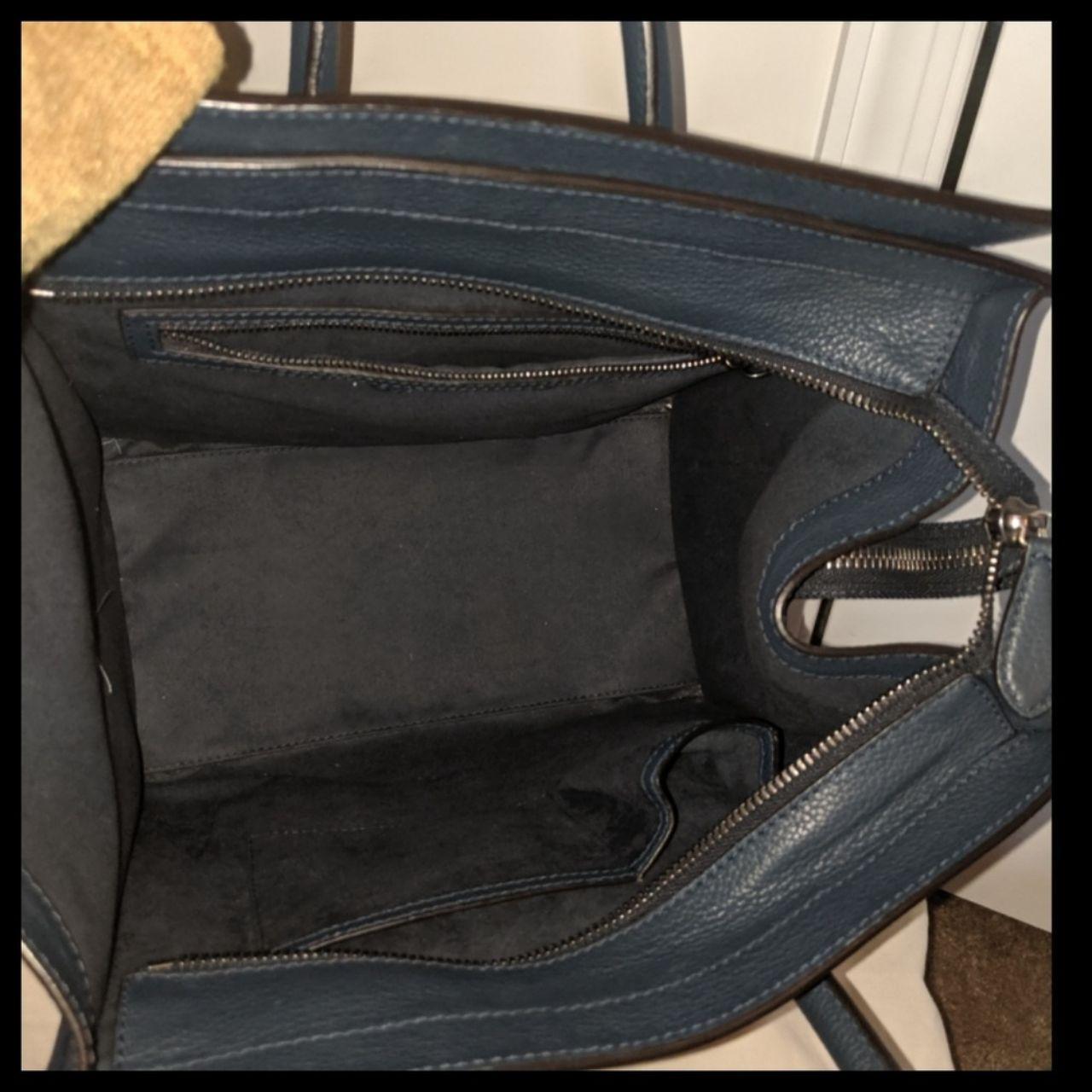 Celine Drummed Leather Mini Luggage