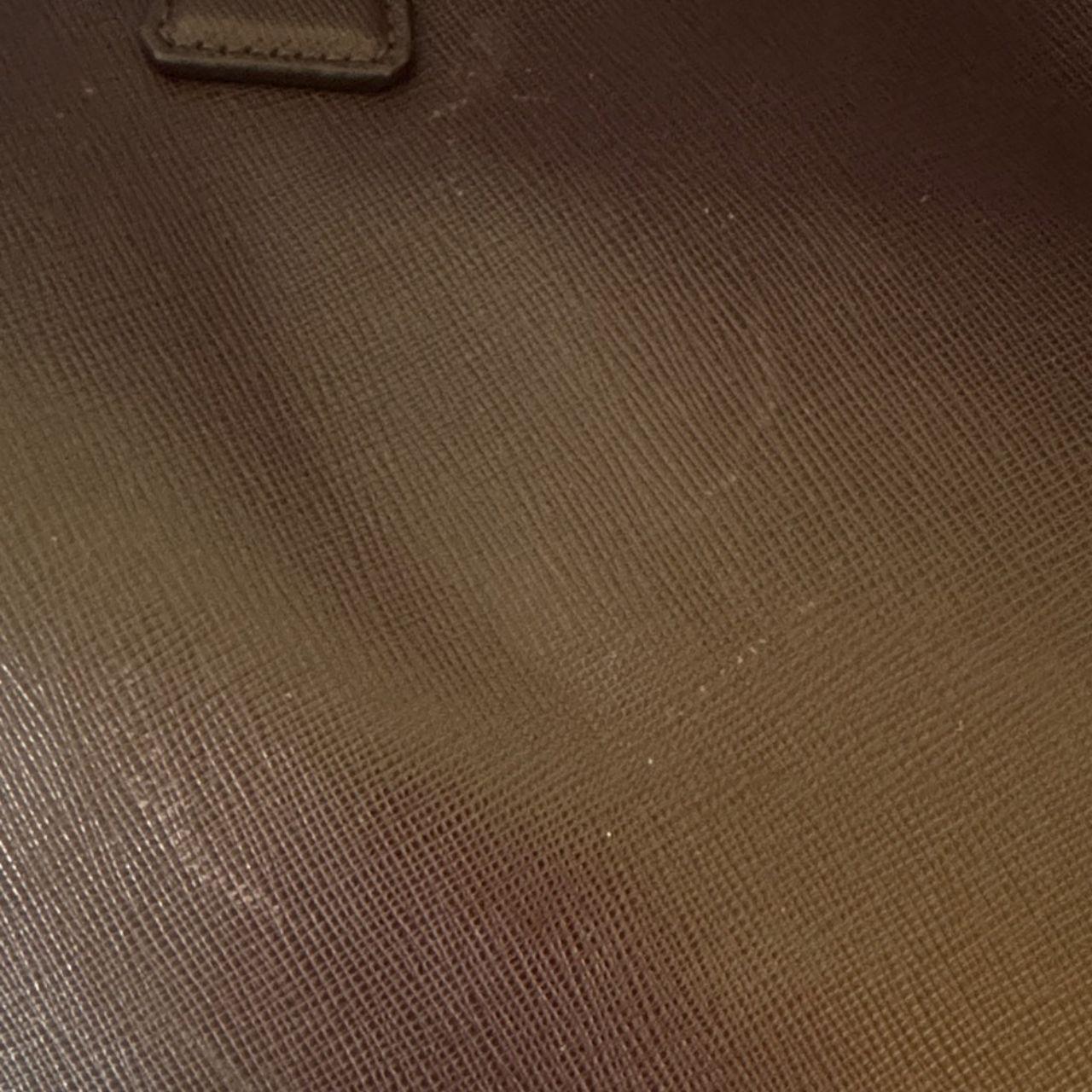 Prada Deep Burgundy Medium Saffino Leather Handbag