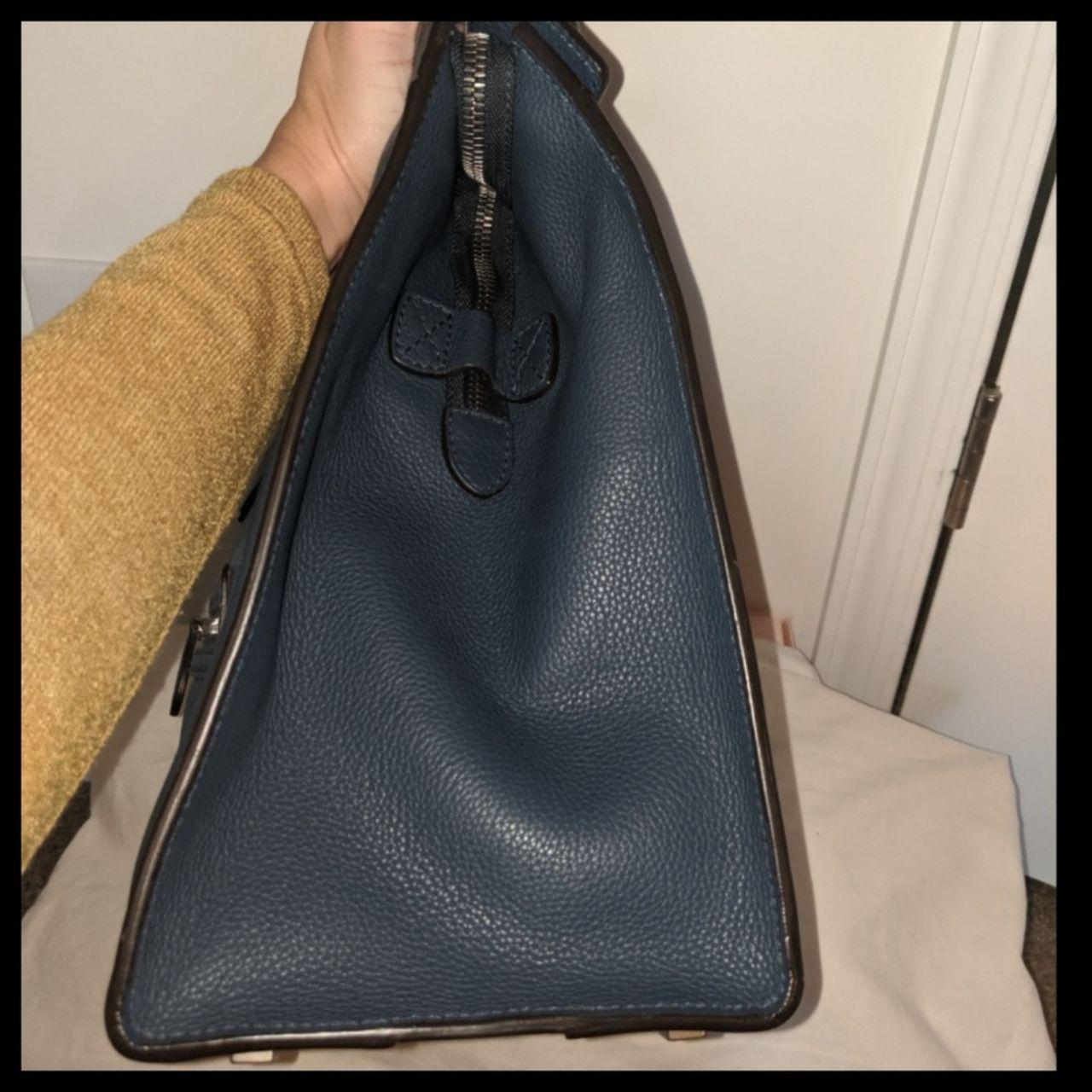 Celine Drummed Leather Mini Luggage