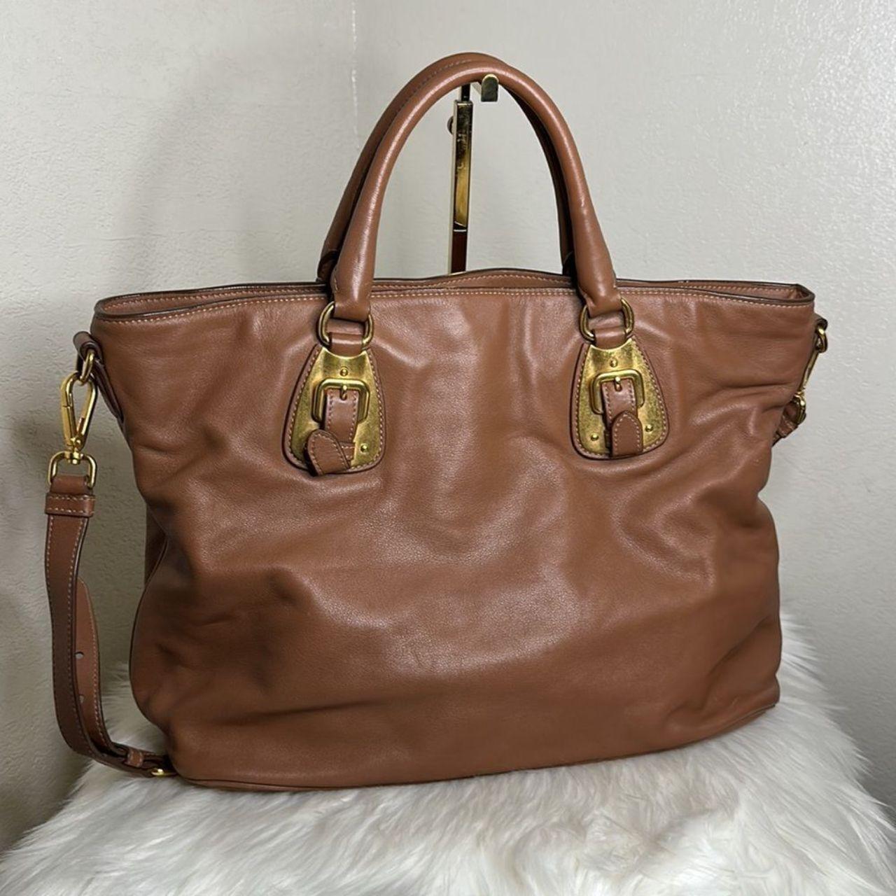 💯Authentic Prada Tote Bag-Two-way🍀Preloved Prada...
