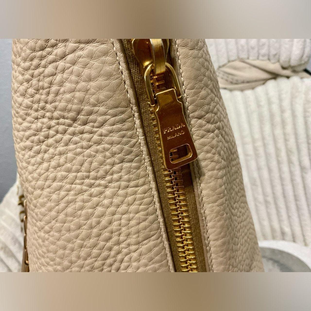 Prada BagsPrada Vitello Diano Zipper Convertible...