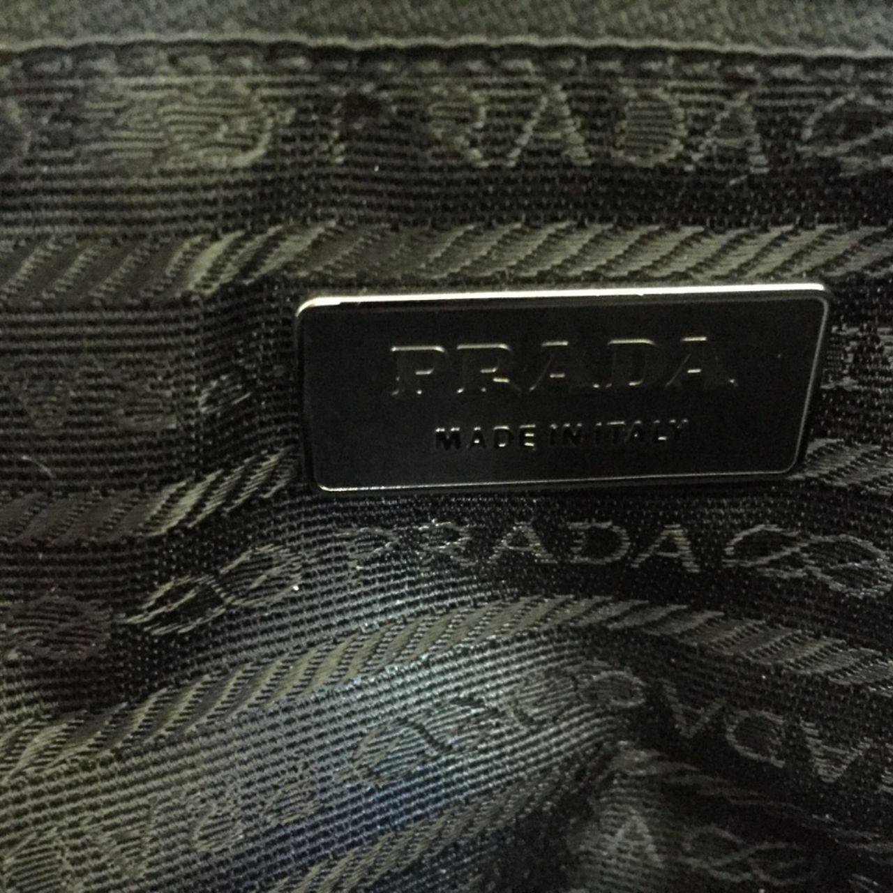 Prada brown nylon vintage handbagPrada, Rare...
