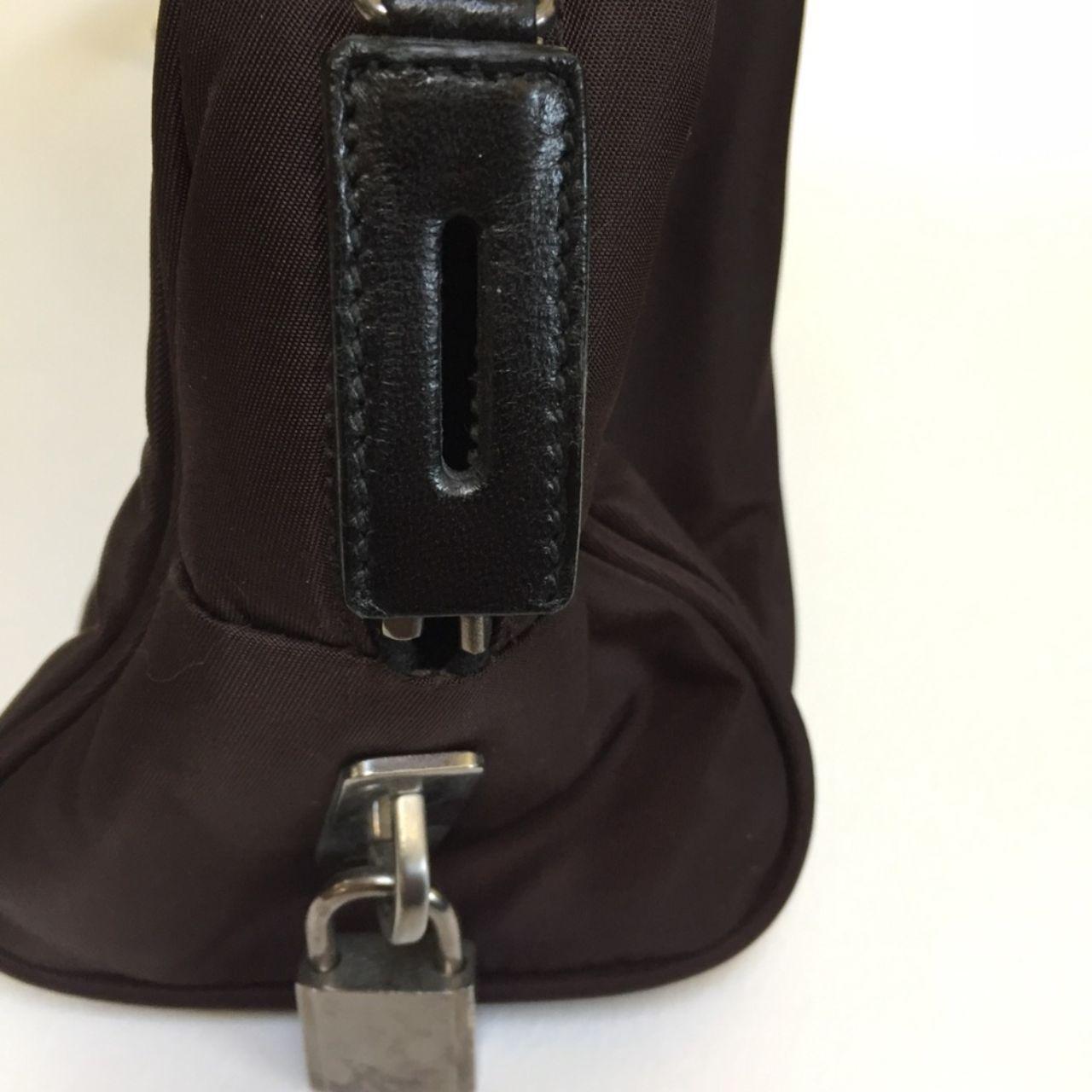 Prada brown nylon vintage handbagPrada, Rare...