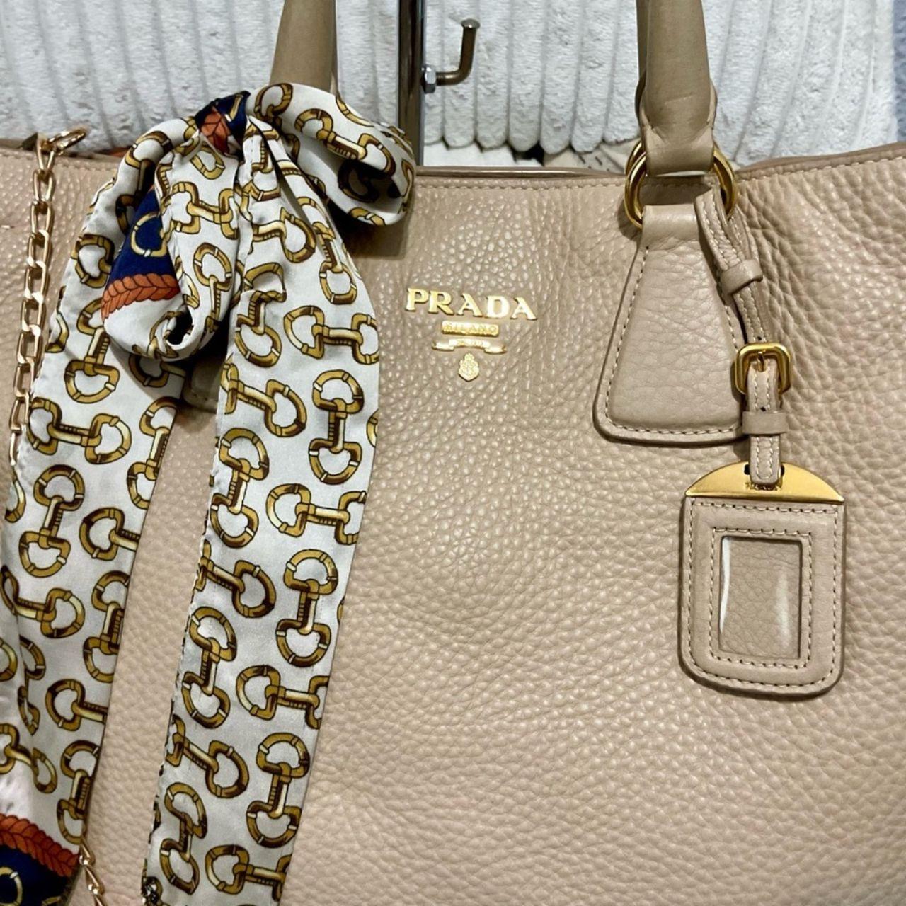 Prada BagsPrada Vitello Diano Zipper Convertible...
